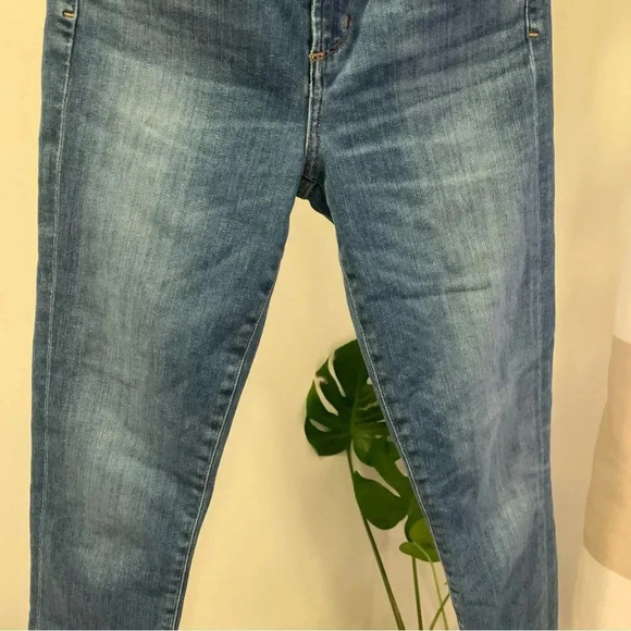 Agolde High Rise Skinny Jeans Amour Vert - Picture 5 of 9